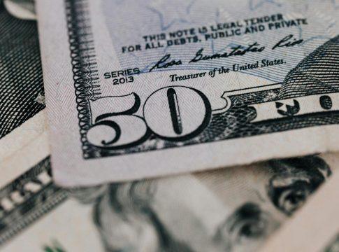 Graph showing investment growth from $50 monthly contributions over five years.