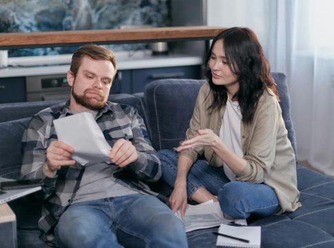 Scale balancing retirement savings and debt payoff.